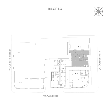 На этаже k4-OB1.3